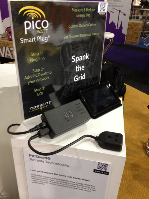 PICOwatt&reg; on display at Ecobuild 2012, held at the ExCel Centre in London