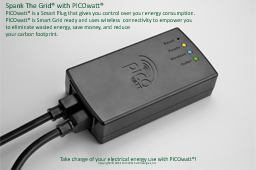 PICOwatt&reg; Smart Plug by Tenrehte Technologies, Inc.